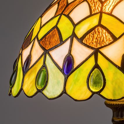 Brilagi - Тифани витражна настолна лампа MARGARET 1xE27/40W/230V