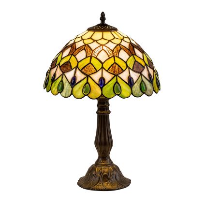 Brilagi - Тифани витражна настолна лампа MARGARET 1xE27/40W/230V