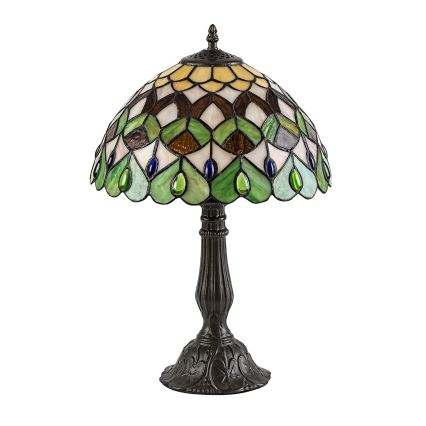 Brilagi - Тифани витражна настолна лампа MARGARET 1xE27/40W/230V