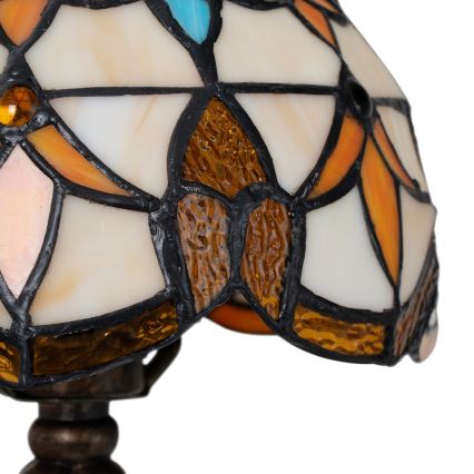 Brilagi - Тифани витражна настолна лампа MIRABELLA 1xE27/60W/230V