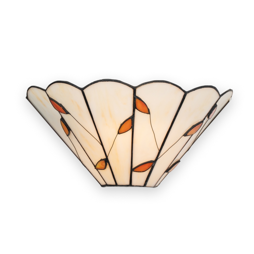 Brilagi - Тифани витражно стенно осветително тяло FOLIA 1xE14/40W/230V