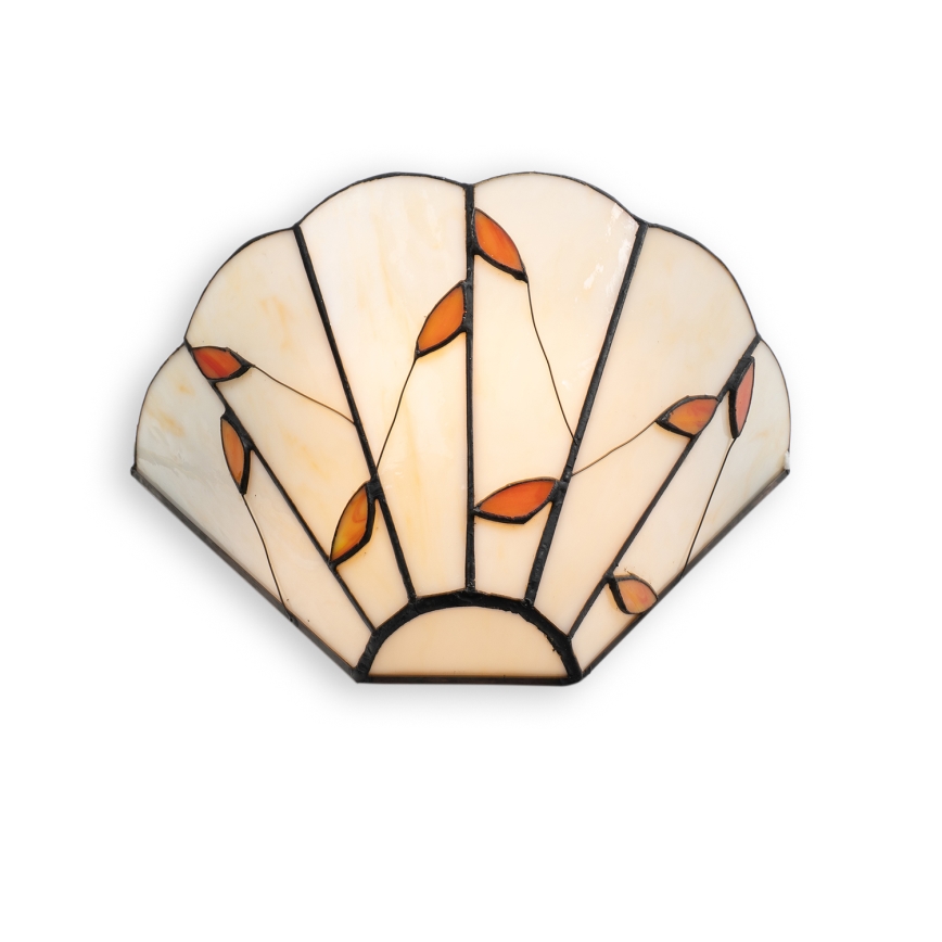 Brilagi - Тифани витражно стенно осветително тяло FOLIA 1xE14/40W/230V