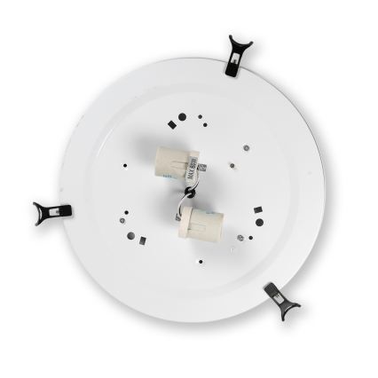 Brilagi - Тифани витражно таванно осветително тяло JUNGLE 2xE27/60W/230V диам. 40 см