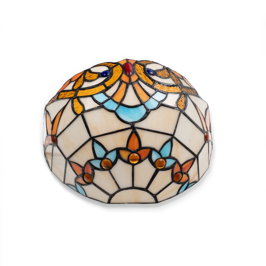 Brilagi - Tiffany витражен стенен аплик MIRABELLA 1xE14/40W/230V