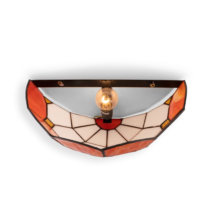 Brilagi - Tiffany витражен стенен аплик SIENNA 1xE14/40W/230V