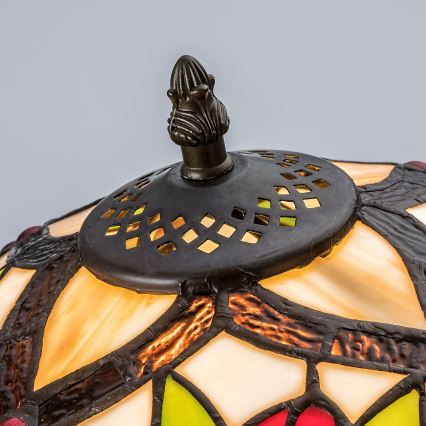 Brilagi - Tiffany витражна настолна лампа GARLAN 1xE27/40W/230V