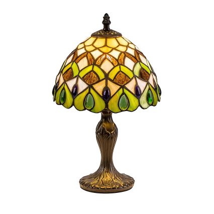 Brilagi - Tiffany витражна настолна лампа MARGARET 1xE14/40W/230V