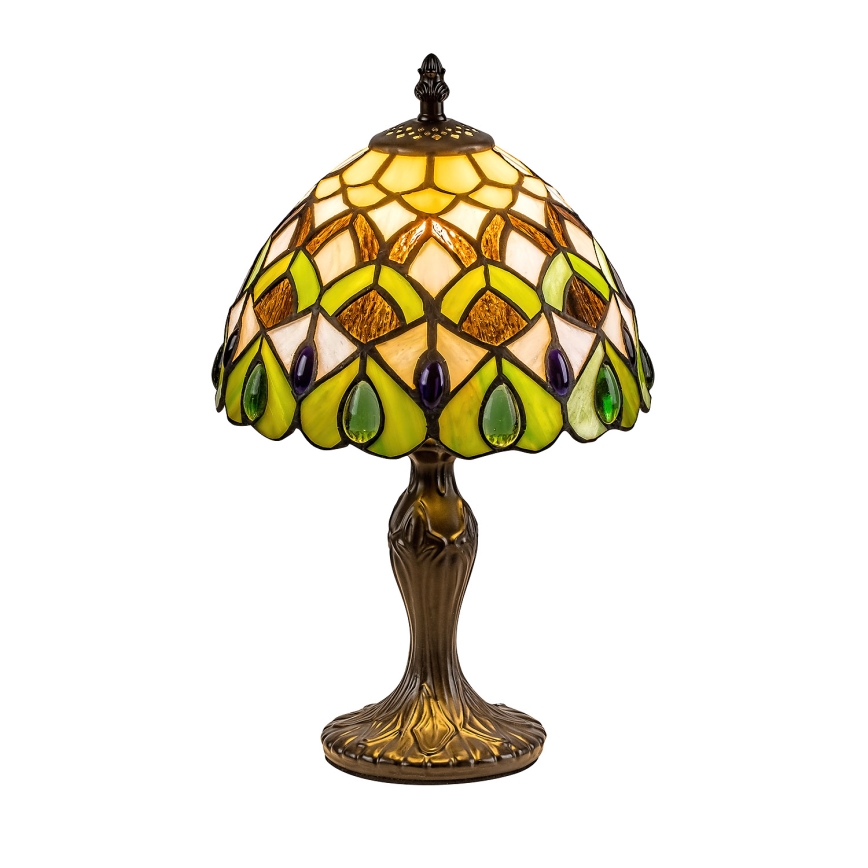 Brilagi - Tiffany витражна настолна лампа MARGARET 1xE14/40W/230V