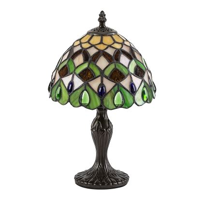 Brilagi - Tiffany витражна настолна лампа MARGARET 1xE14/40W/230V