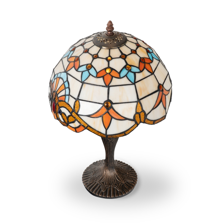 Brilagi - Tiffany витражна настолна лампа MIRABELLA 1xE27/60W/230V