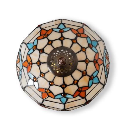 Brilagi - Tiffany витражна настолна лампа MIRABELLA 1xE27/60W/230V