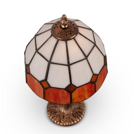 Brilagi - Tiffany витражна настолна лампа SIENNA 1xE27/60W/230V
