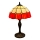 Brilagi - Tiffany витражна настолна лампа SIENNA 1xE27/60W/230V