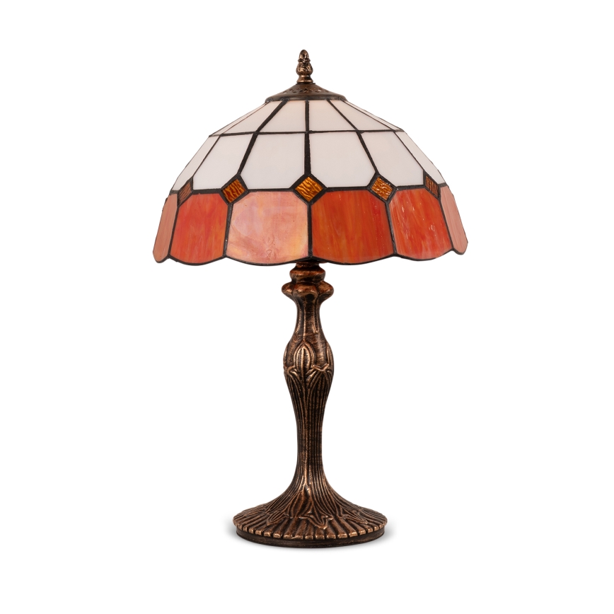 Brilagi - Tiffany витражна настолна лампа SIENNA 1xE27/60W/230V