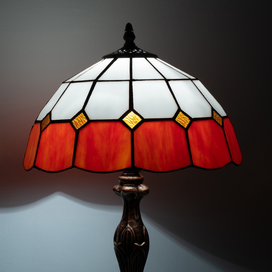 Brilagi - Tiffany витражна настолна лампа SIENNA 1xE27/60W/230V