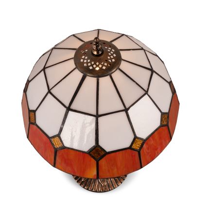 Brilagi - Tiffany витражна настолна лампа SIENNA 1xE27/60W/230V
