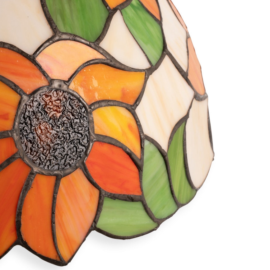 Brilagi - Tiffany витражна настолна лампа SUNFLOWER 2xE27/60W/230V
