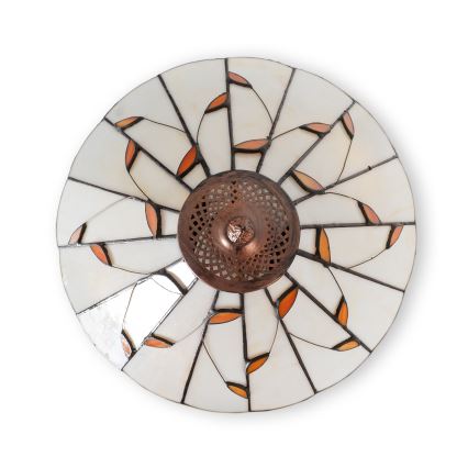 Brilagi - Tiffany витражна подова лампа FOLIA 2xE27/60W/230V