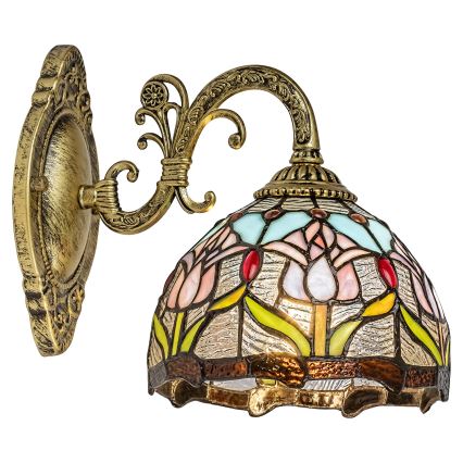Brilagi - Tiffany витражна стенна лампа LORAS 1xE27/40W/230V
