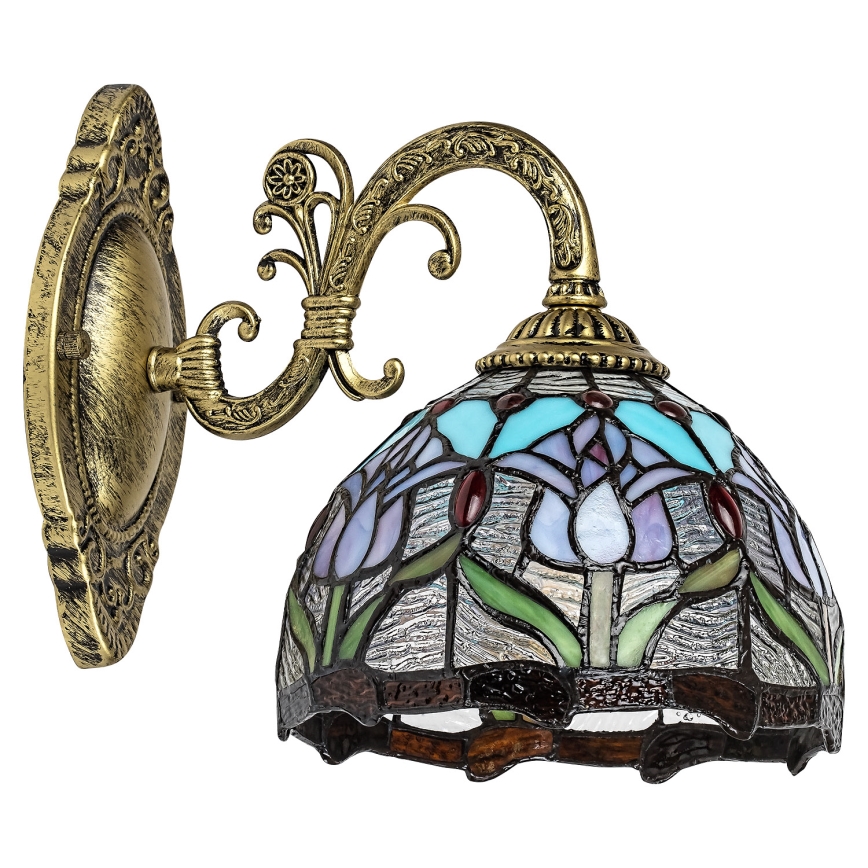 Brilagi - Tiffany витражна стенна лампа LORAS 1xE27/40W/230V