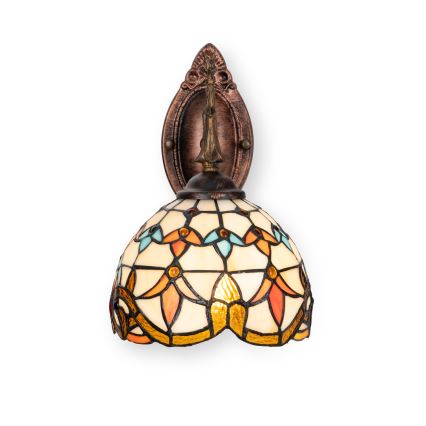 Brilagi - Tiffany витражна стенна лампа MIRABELLA 1xE14/40W/230V