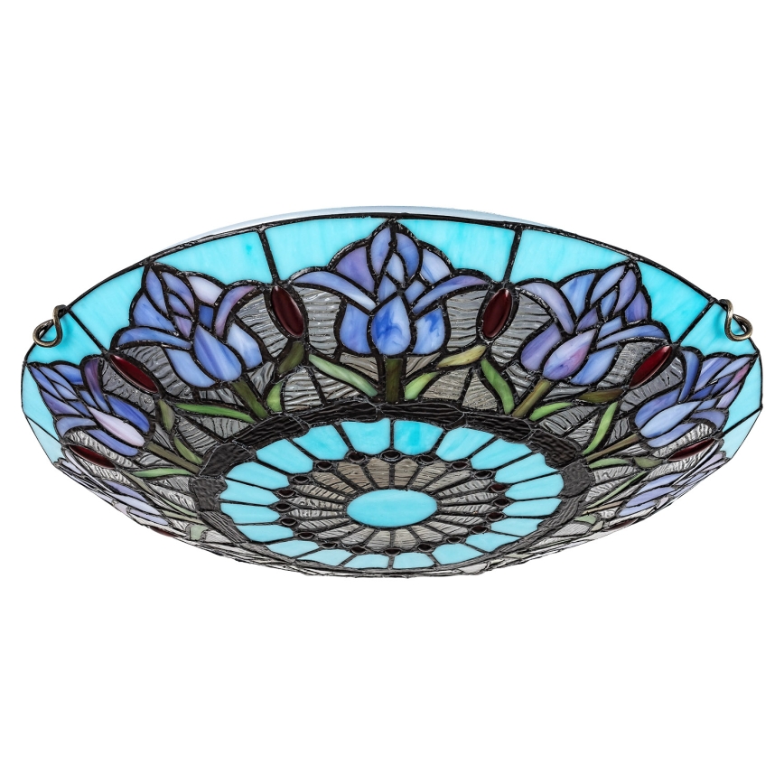 Brilagi - Tiffany витражна таванна лампа LORAS 2xE27/60W/230V