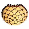 Brilagi - Tiffany витражно стенно осветително тяло, цвят слонова кост, 1xE14/40W/230V