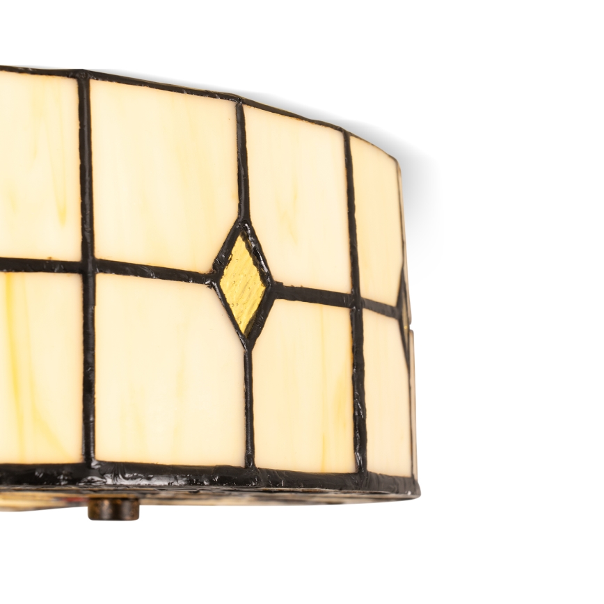 BRILAGI - Tiffany витражно таванно осветително тяло FOLIA 2xE27/60W/230V Ø 40 cm