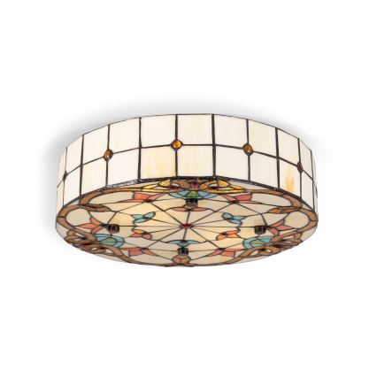 BRILAGI - Tiffany витражно таванно осветително тяло MIRABELLA 2xE27/60W/230V Ø 40 см