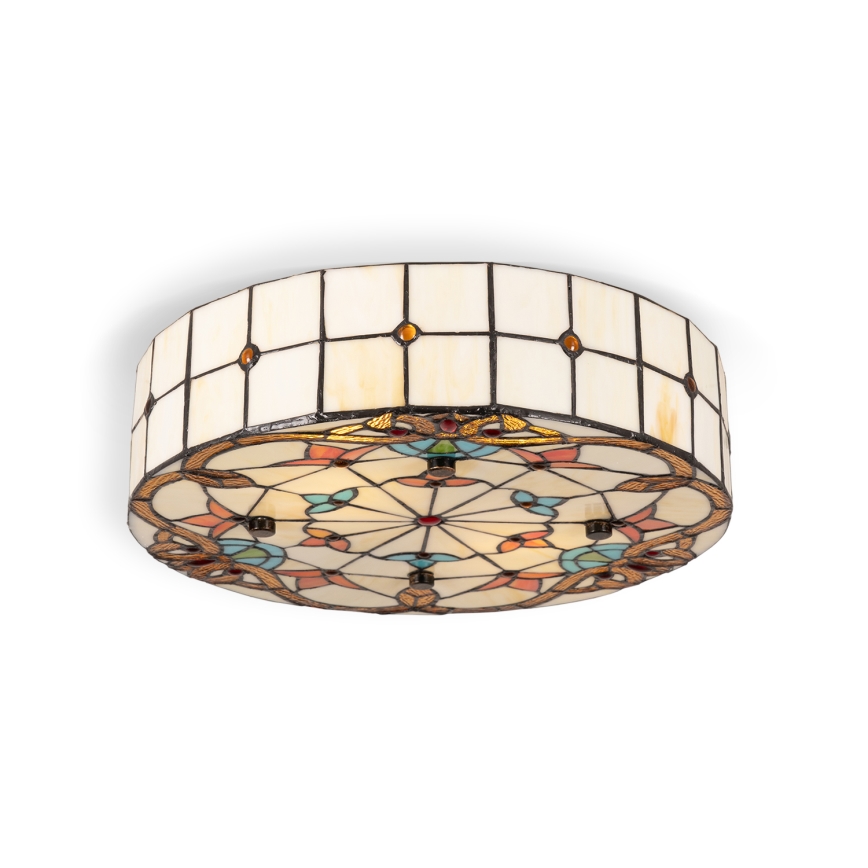 BRILAGI - Tiffany витражно таванно осветително тяло MIRABELLA 2xE27/60W/230V Ø 40 см