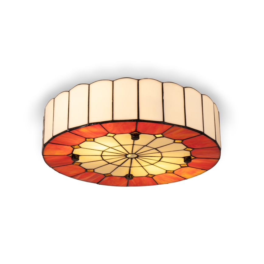 BRILAGI - Tiffany витражно таванно осветително тяло SIENNA 2xE27/60W/230V Ø 40 см