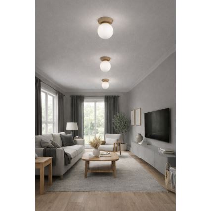 Brilagi - Точково осветително тяло 1xE27/60W/230V бежово/златисто