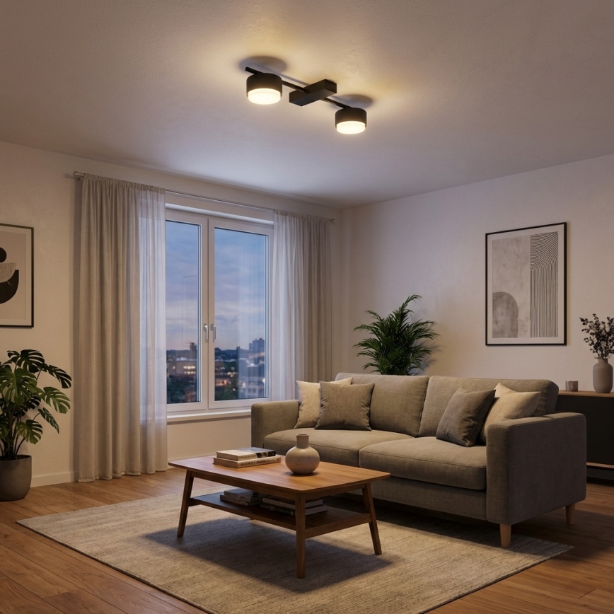 Brilagi - точково осветително тяло 2xGX53/12W/230V черно