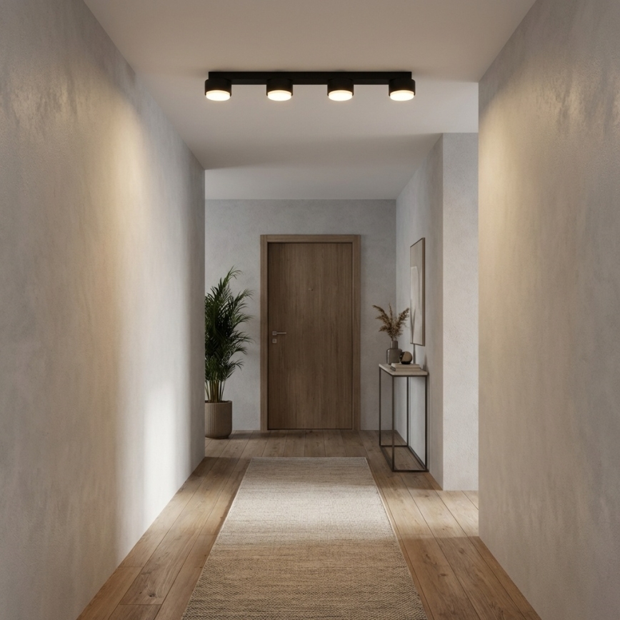 Brilagi - Точково осветително тяло 4xGX53/12W/230V черно