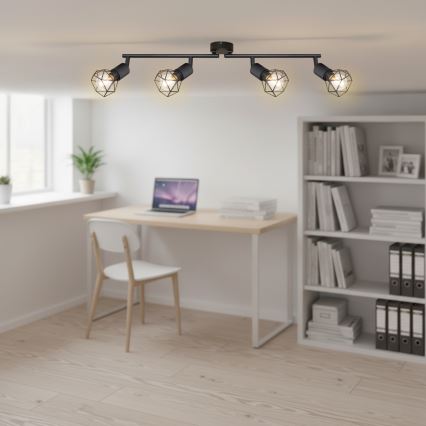 Brilagi - Точково осветително тяло CAGE 4xE14/40W/230V