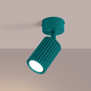 Brilagi - Точково осветително тяло CRESTO 1xGU10/10W/230V тюркоазено