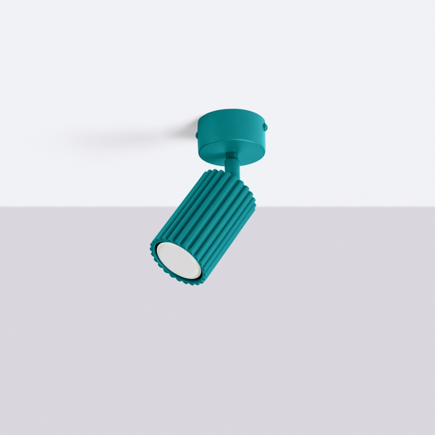 Brilagi - Точково осветително тяло CRESTO 1xGU10/10W/230V тюркоазено