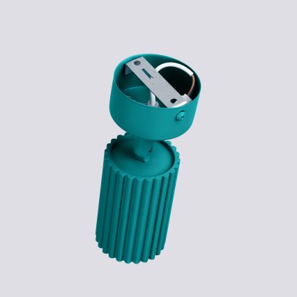 Brilagi - Точково осветително тяло CRESTO 1xGU10/10W/230V тюркоазено