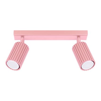 Brilagi - Точково осветително тяло CRESTO 2xGU10/10W/230V розово