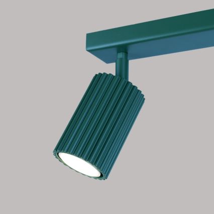 Brilagi - точково осветително тяло CRESTO 2xGU10/10W/230V тюркоаз