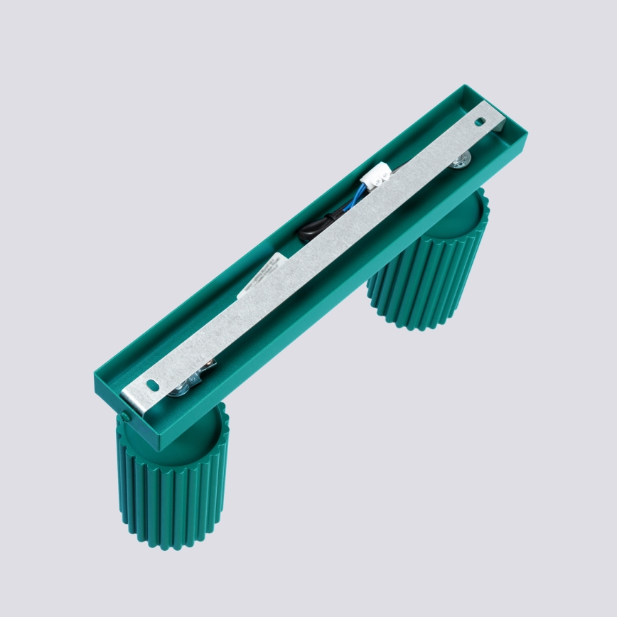 Brilagi - точково осветително тяло CRESTO 2xGU10/10W/230V тюркоаз