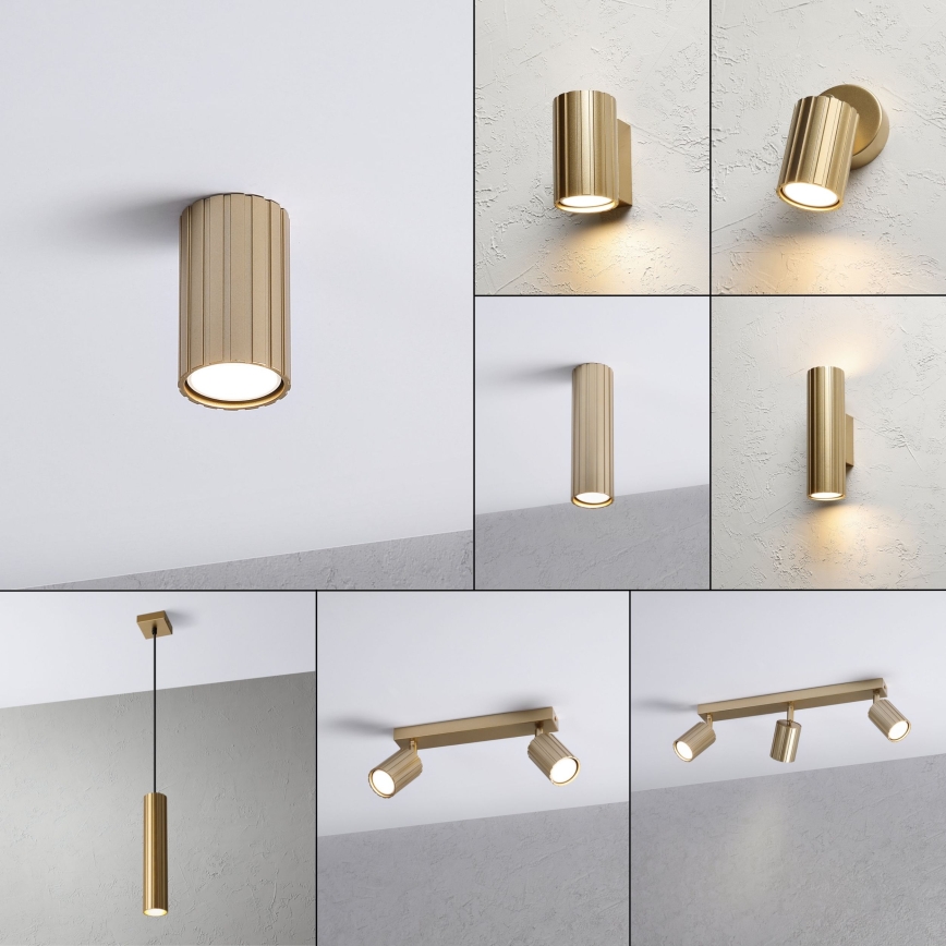 Brilagi - Точково осветително тяло CRISPINA 1xGU10/10W/230V 10 см златисто