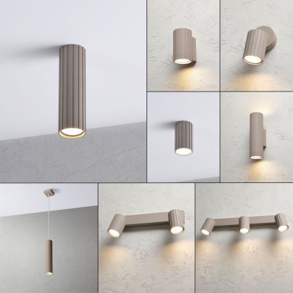 Brilagi - Точково осветително тяло CRISPINA 1xGU10/10W/230V 20 cm бежово