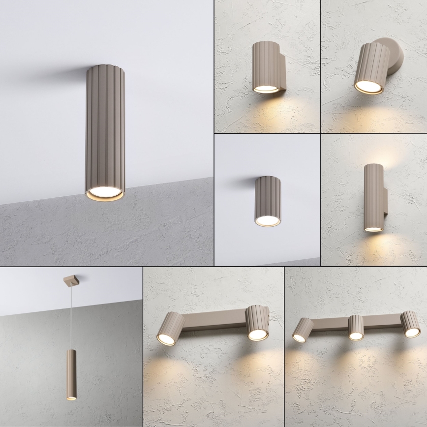 Brilagi - Точково осветително тяло CRISPINA 1xGU10/10W/230V 20 cm бежово