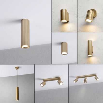 Brilagi - Точково осветително тяло CRISPINA 1xGU10/10W/230V 20 cm златно