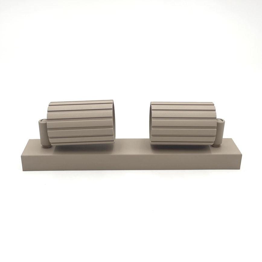 Brilagi - Точково осветително тяло CRISPINA 2xGU10/10W/230V бежово