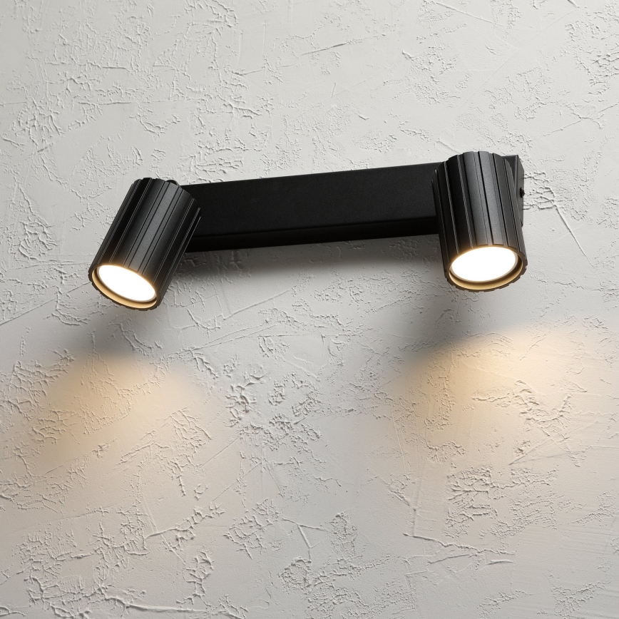 Brilagi - Точково осветително тяло CRISPINA 2xGU10/10W/230V черно