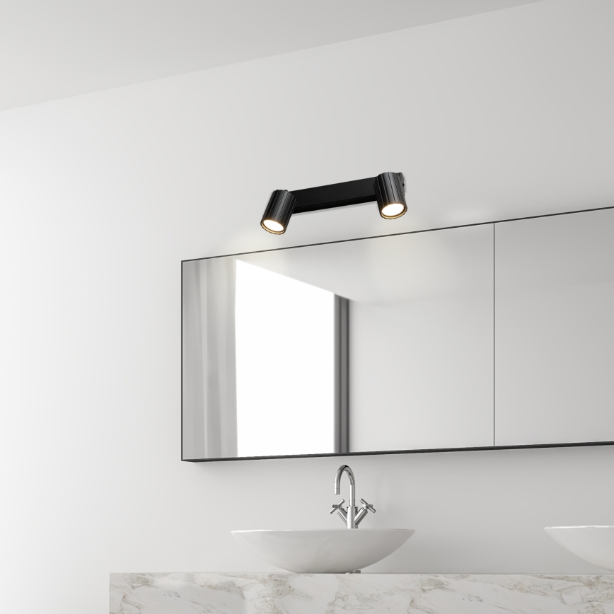 Brilagi - Точково осветително тяло CRISPINA 2xGU10/10W/230V черно