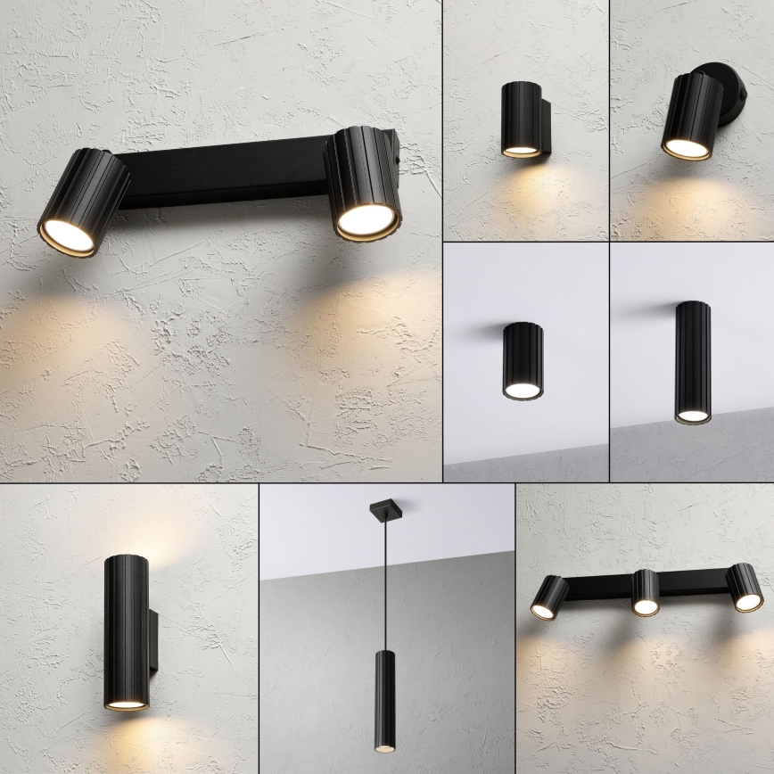 Brilagi - Точково осветително тяло CRISPINA 2xGU10/10W/230V черно