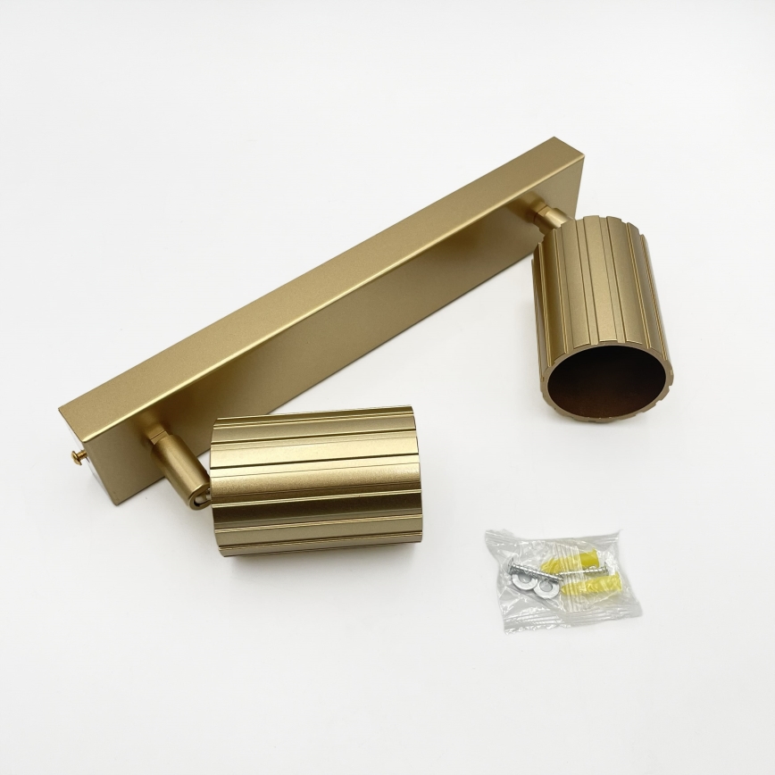 Brilagi - Точково осветително тяло CRISPINA 2xGU10/10W/230V златно